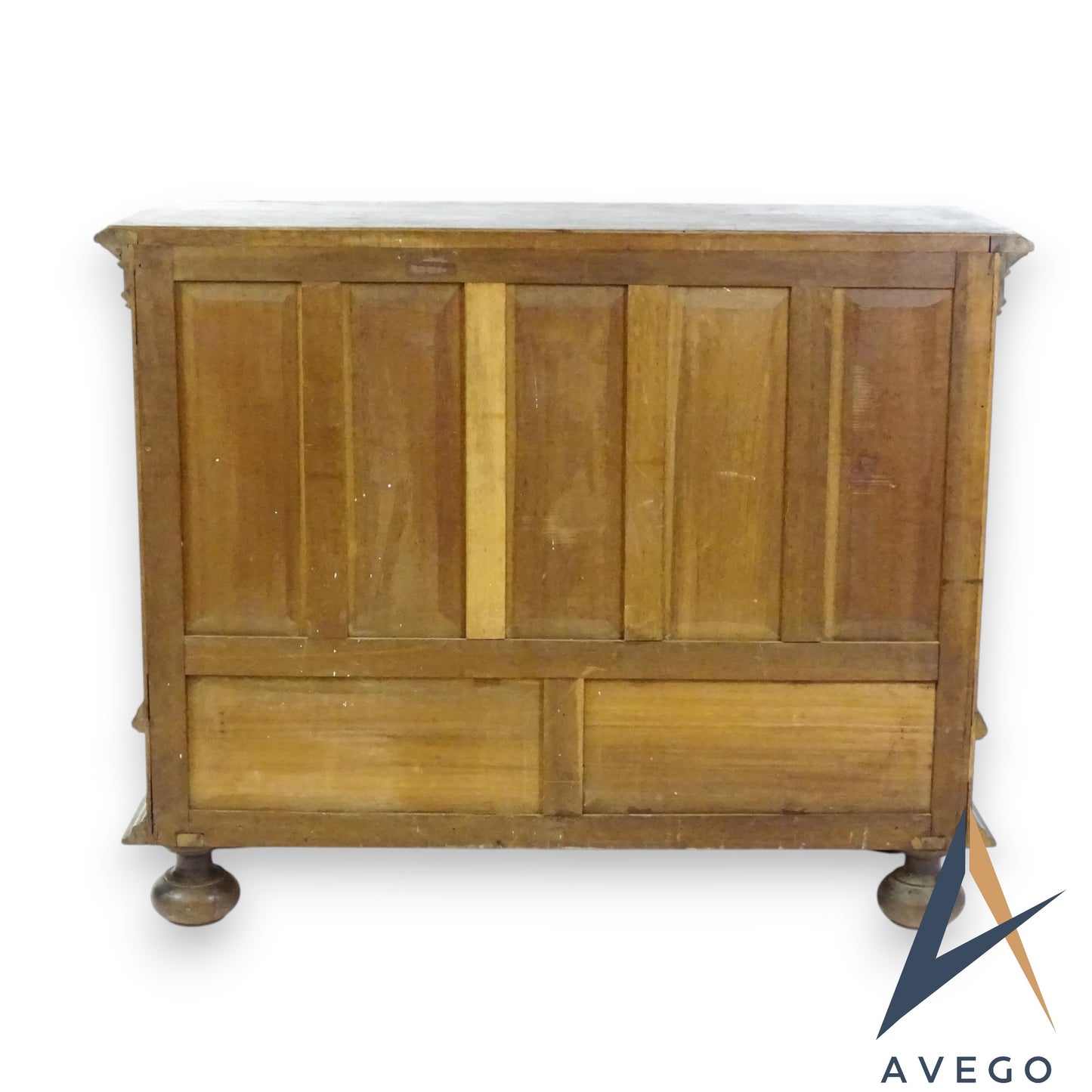 Large Antique Victorian Walnut Sideboard / Cupboard
