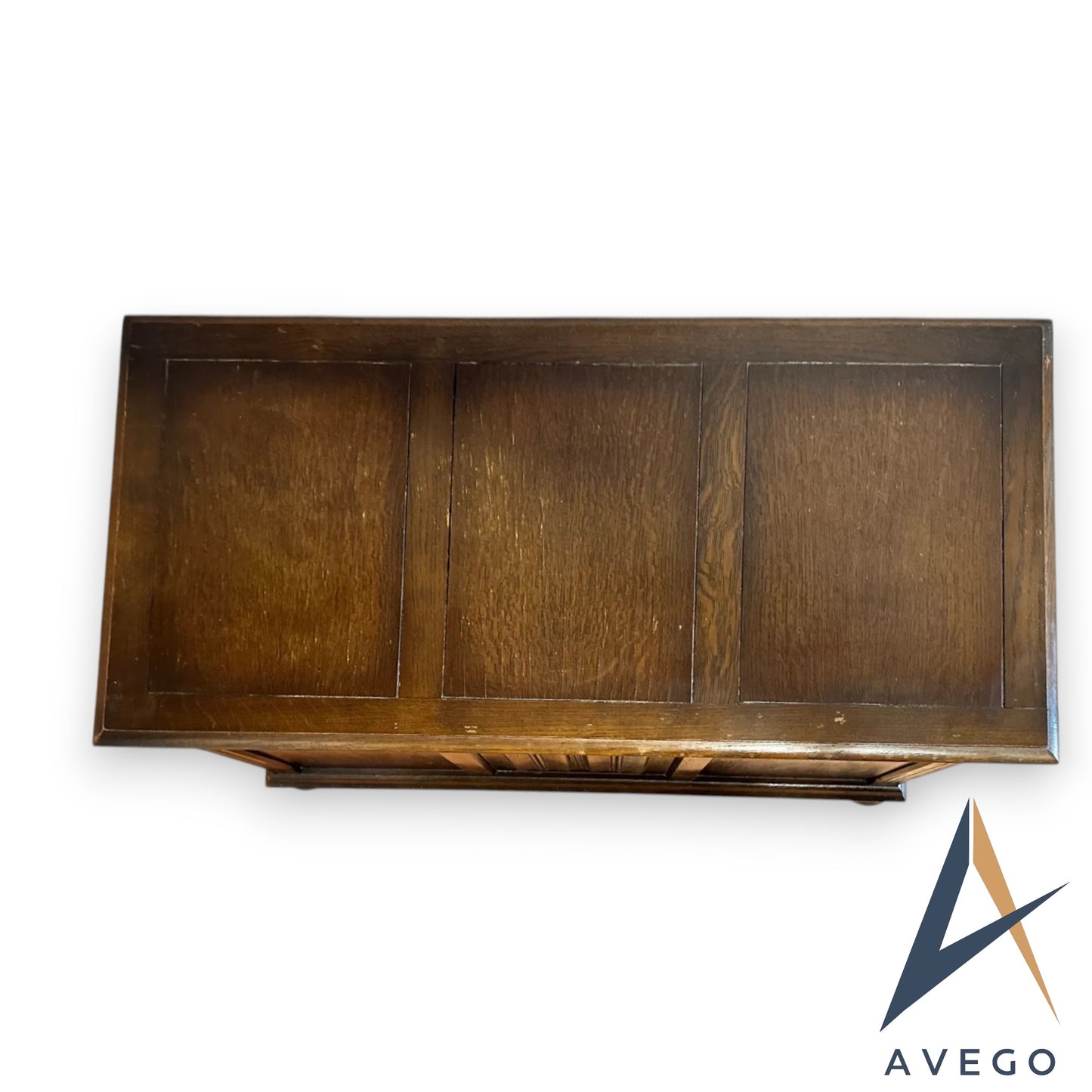 Antique Jacobean Style Oak Blanket Box