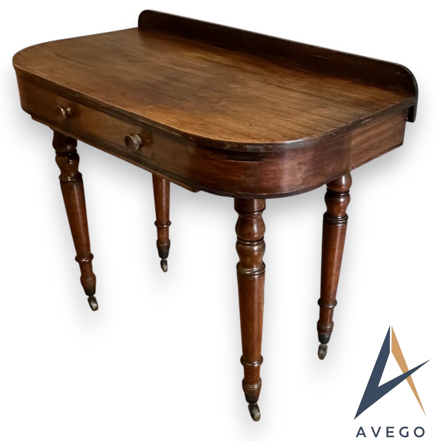 Victorian Mahogany Side Table Console Table Hallway Table