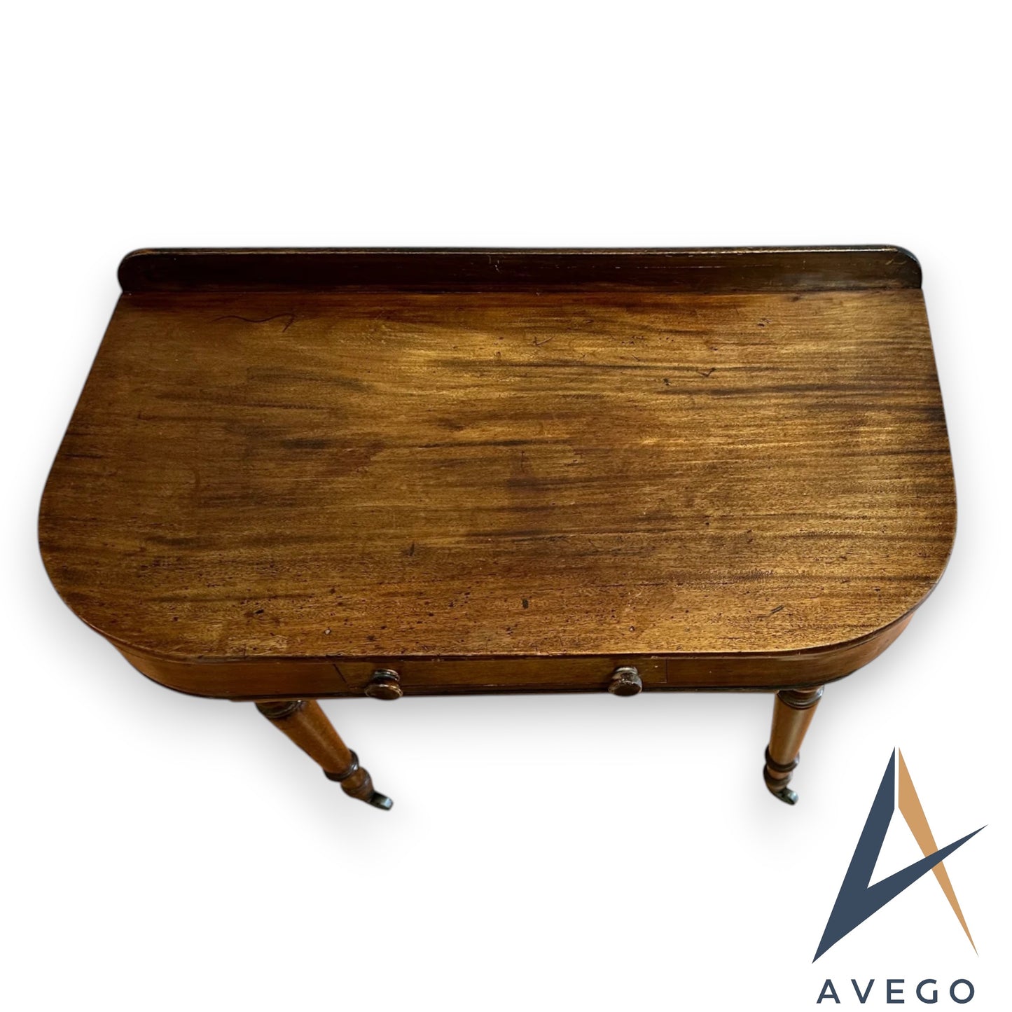 Victorian Mahogany Side Table Console Table Hallway Table