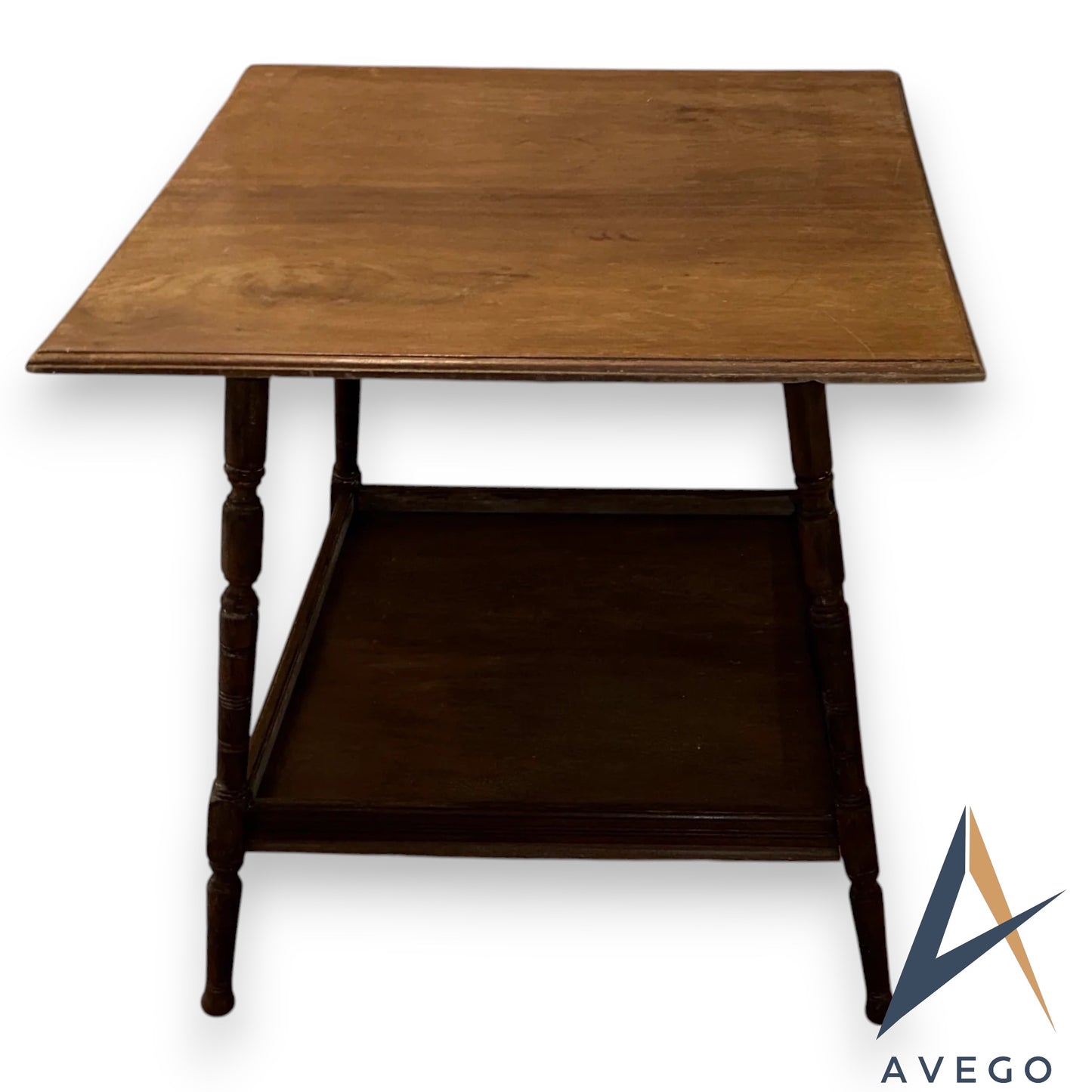 Antique Arts & Crafts Walnut Occasional Side Table