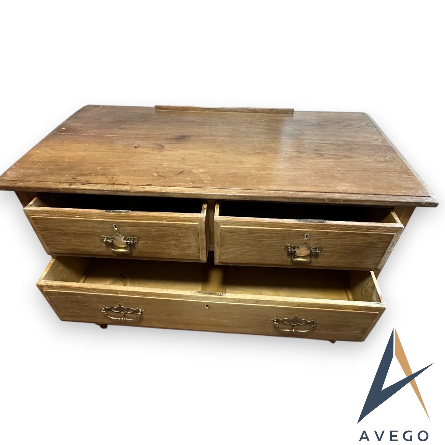 Victorian 3 Drawer Walnut Chest of Drawers