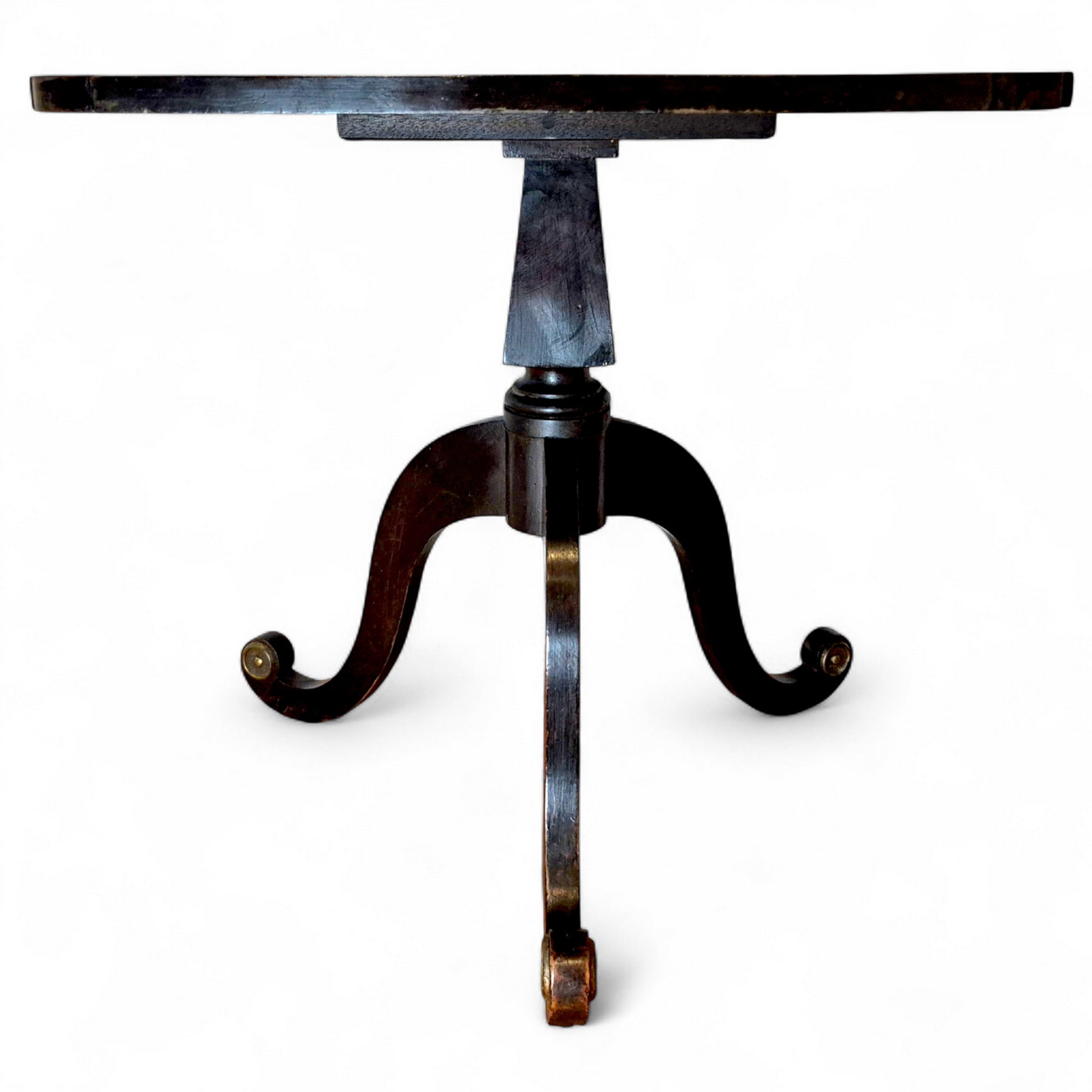 Side view of 19th Century Mahogany Lamp Table, Victorian Furniture by Avego Antiques