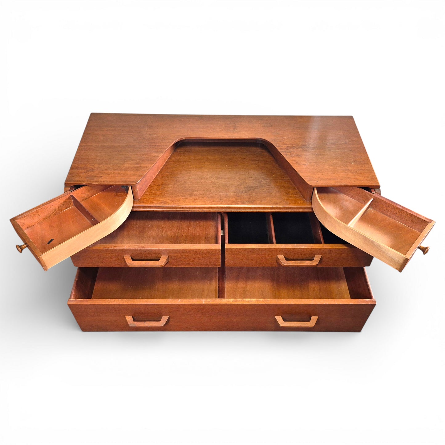 G Plan Fresco Teak Dressing Table – Mid Century Modern Vintage E Gomme 1960s Storage Unit