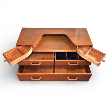 G Plan Fresco Teak Dressing Table – Mid Century Modern Vintage E Gomme 1960s Storage Unit