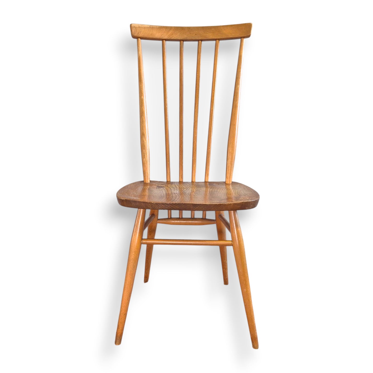 Vintage Ercol Windsor Flying Back Dining Chair – Blonde Elm & Beech