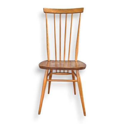 Vintage Ercol Windsor Flying Back Dining Chair – Blonde Elm & Beech