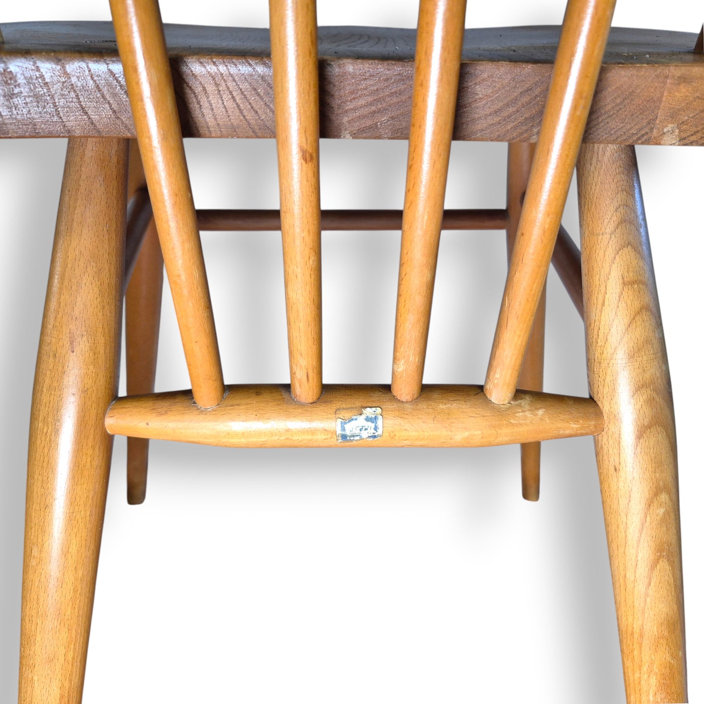 Vintage Ercol Windsor Flying Back Dining Chair – Blonde Elm & Beech