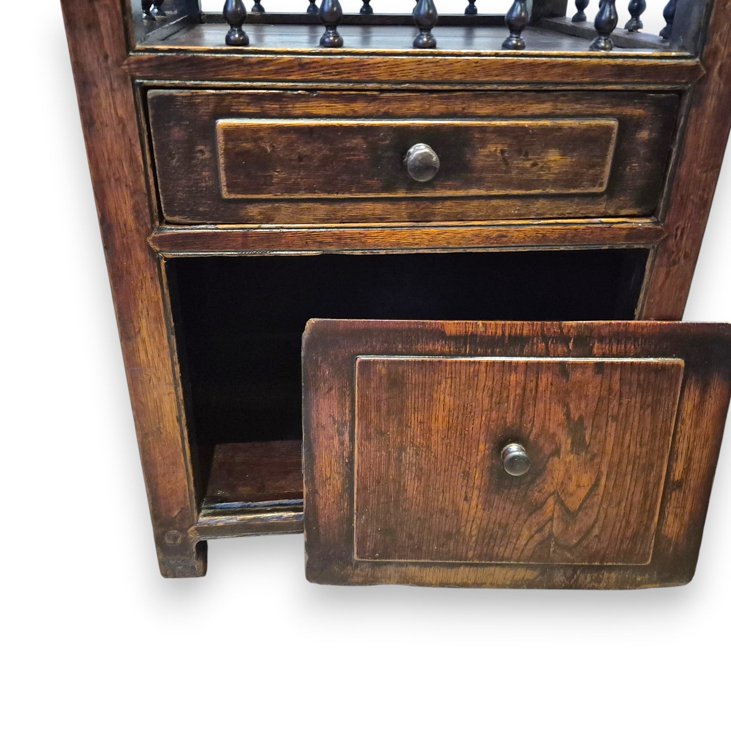 Antique Chinese Side Table Nightstand Cabinet