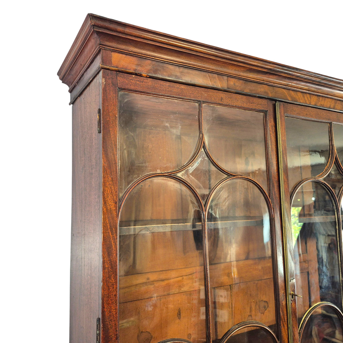 Late Georgian Mahogany Secretaire Bookcase c.1800