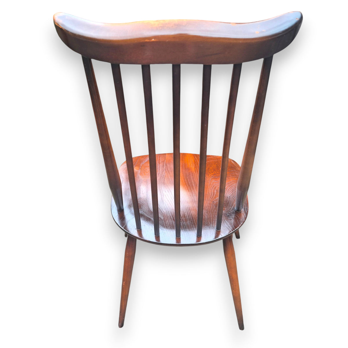 Pair of Vintage Ercol Goldsmith Windsor Dining Chairs Model 369