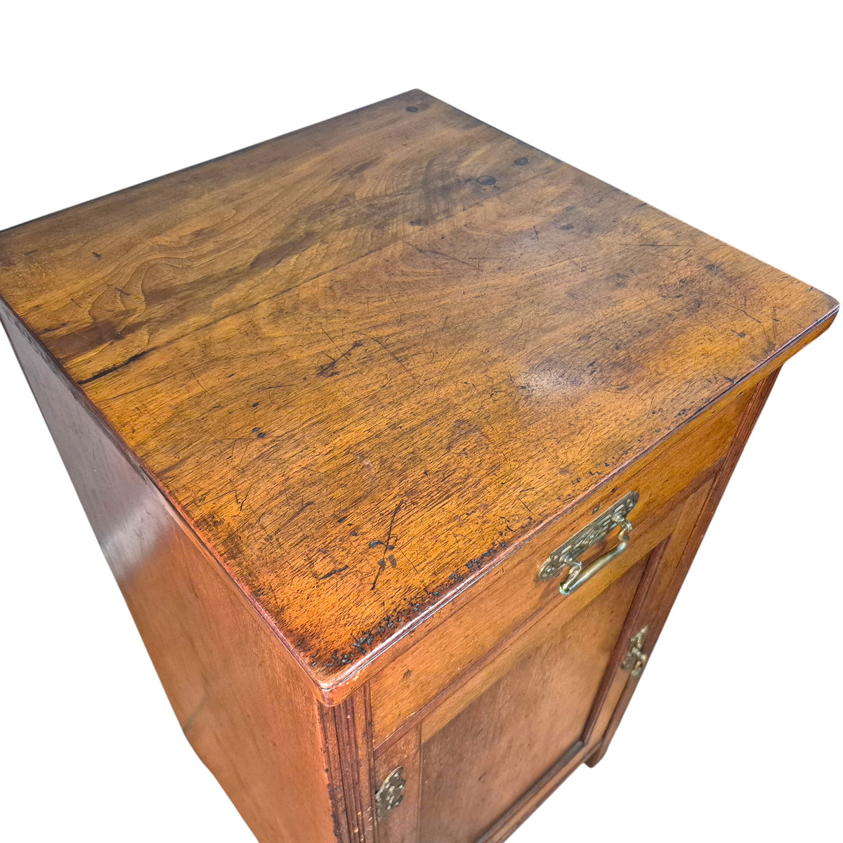 Pair of Antique Heal & Son Mahogany Pedestal Cabinets, c.1880–1900