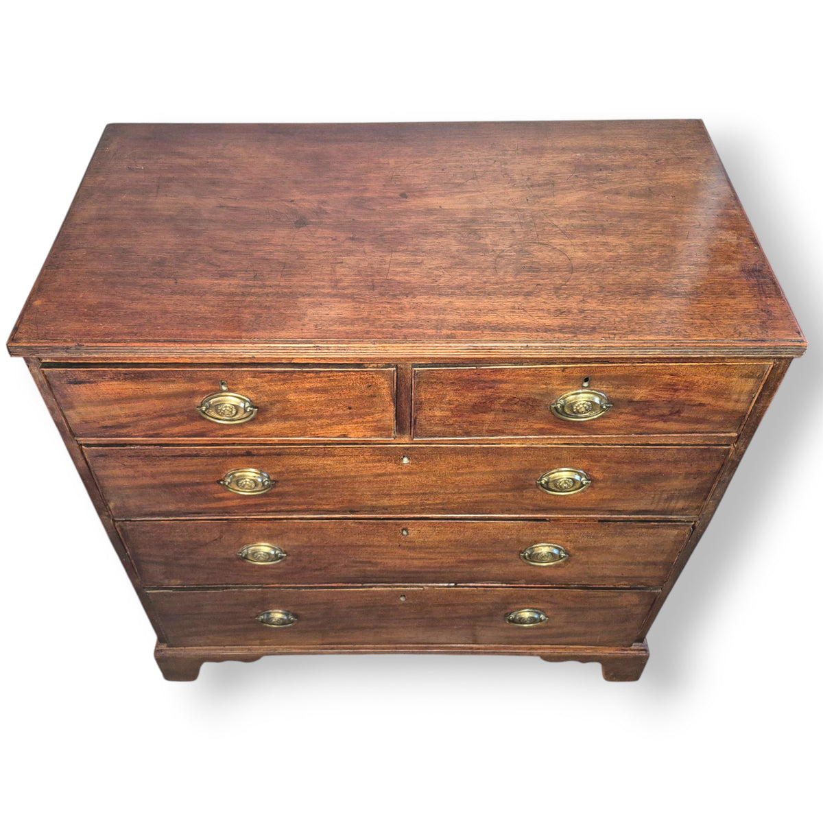 Antique 19th Century Mahogany Chest of Drawers – Georgian Victorian
