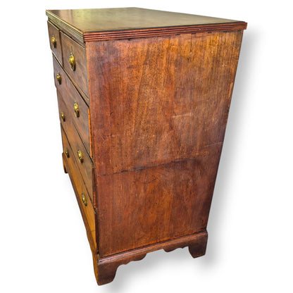 Antique 19th Century Mahogany Chest of Drawers – Georgian Victorian