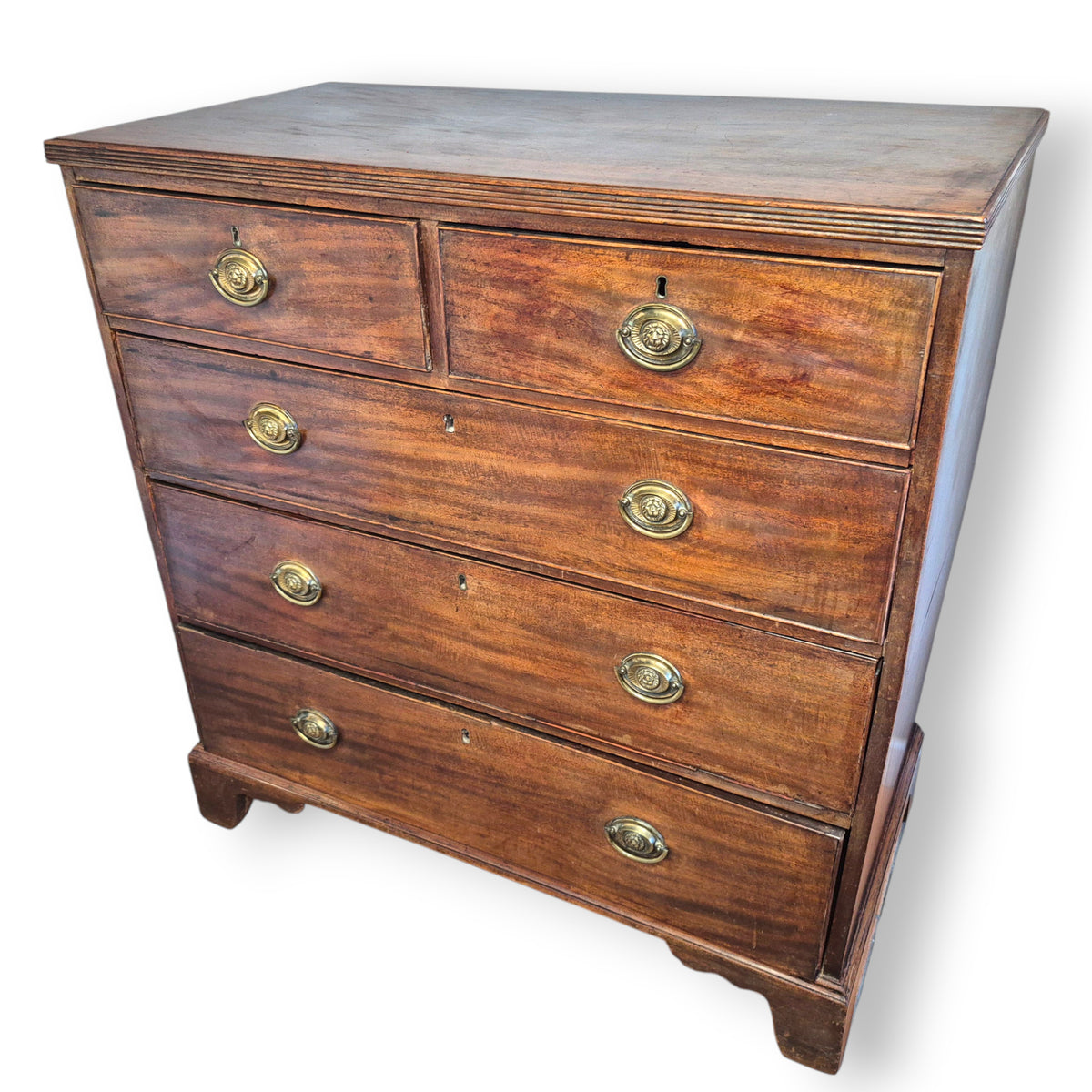 Antique 19th Century Mahogany Chest of Drawers – Georgian Victorian