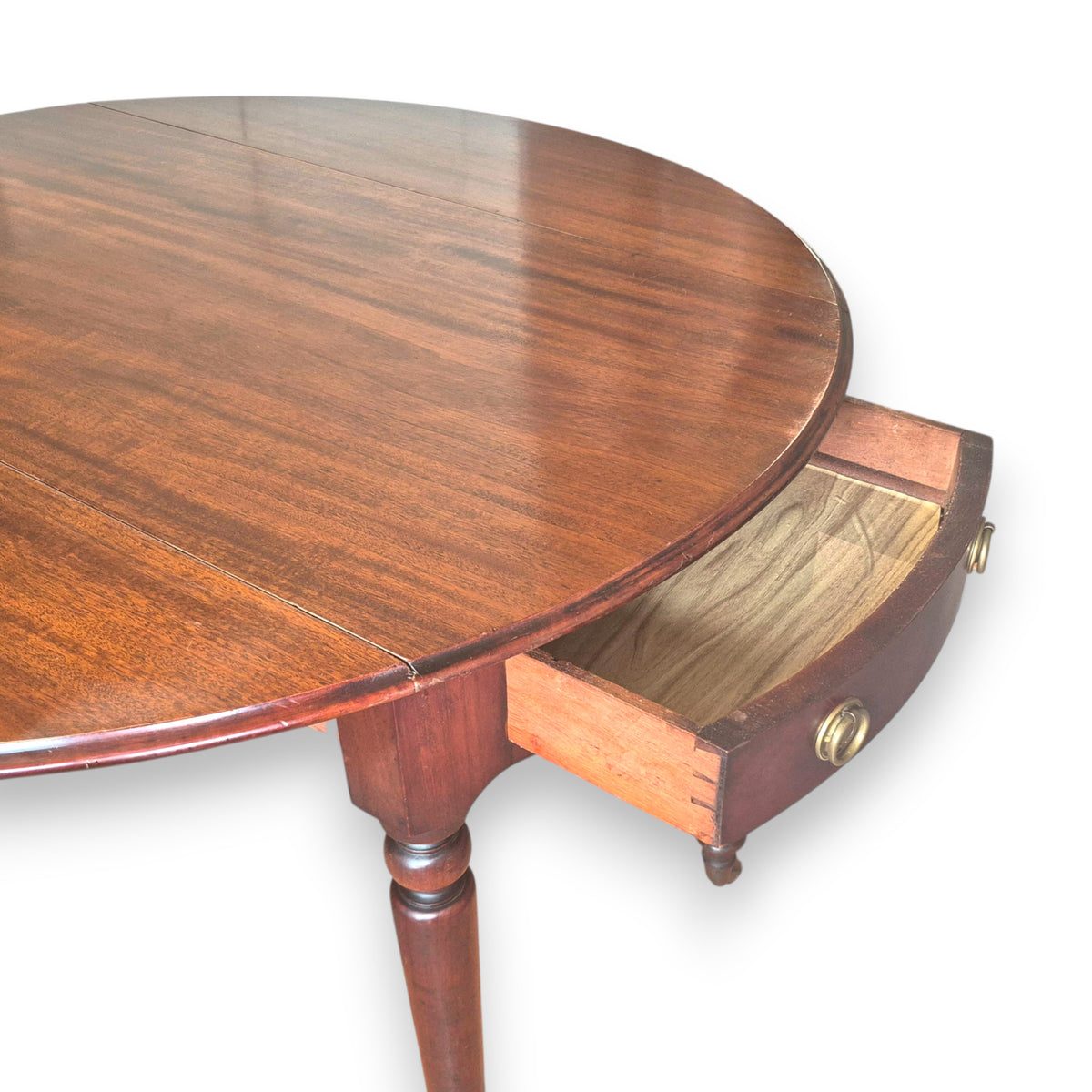Antique Regency Mahogany Pembroke Drop Leaf Table c.1810