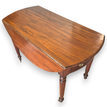 Antique Regency Mahogany Pembroke Drop Leaf Table c.1810