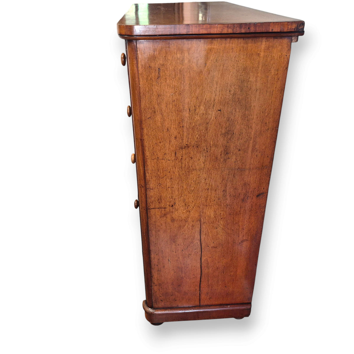 Antique Victorian Mahogany Chest of Drawers by Maple & Co London