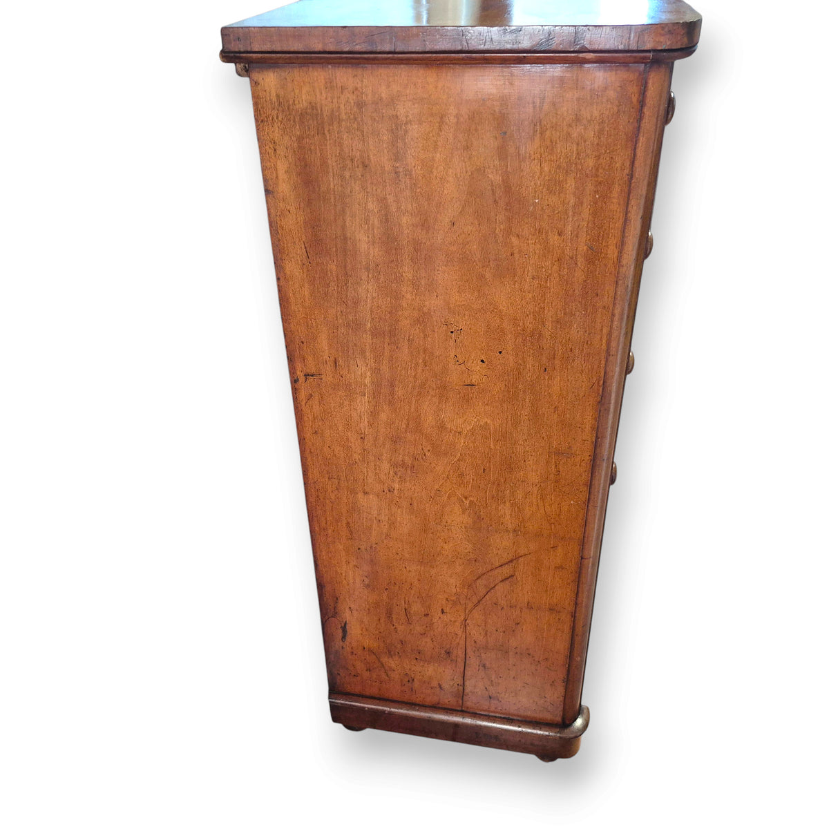 Antique Victorian Mahogany Chest of Drawers by Maple & Co London
