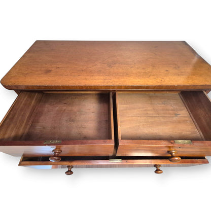Antique Victorian Mahogany Chest of Drawers by Maple & Co London