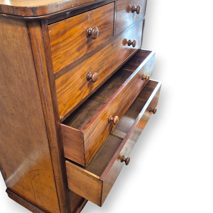 Antique Victorian Mahogany Chest of Drawers by Maple & Co London