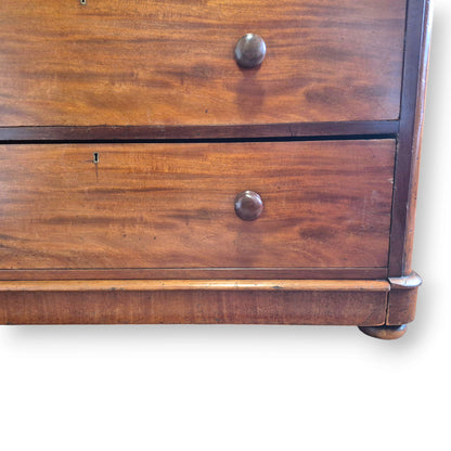 Antique Victorian Mahogany Chest of Drawers by Maple & Co London
