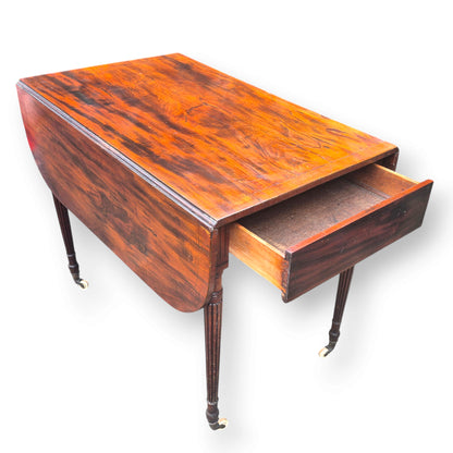 Antique Regency Mahogany Baby Pembroke Table c.1820–1830