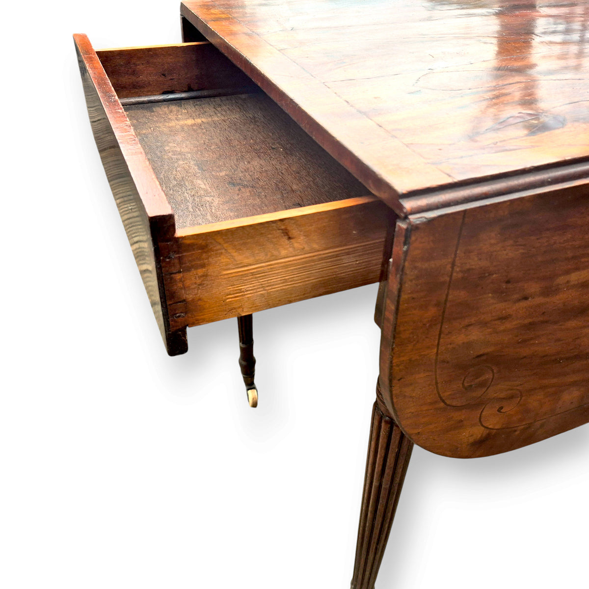 Antique Regency Mahogany Baby Pembroke Table c.1820–1830