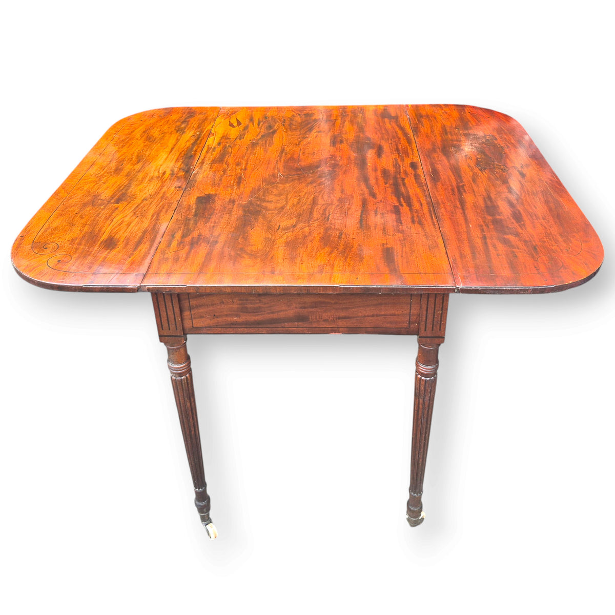 Antique Regency Mahogany Baby Pembroke Table c.1820–1830