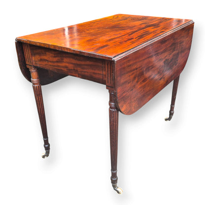 Antique Regency Mahogany Baby Pembroke Table c.1820–1830