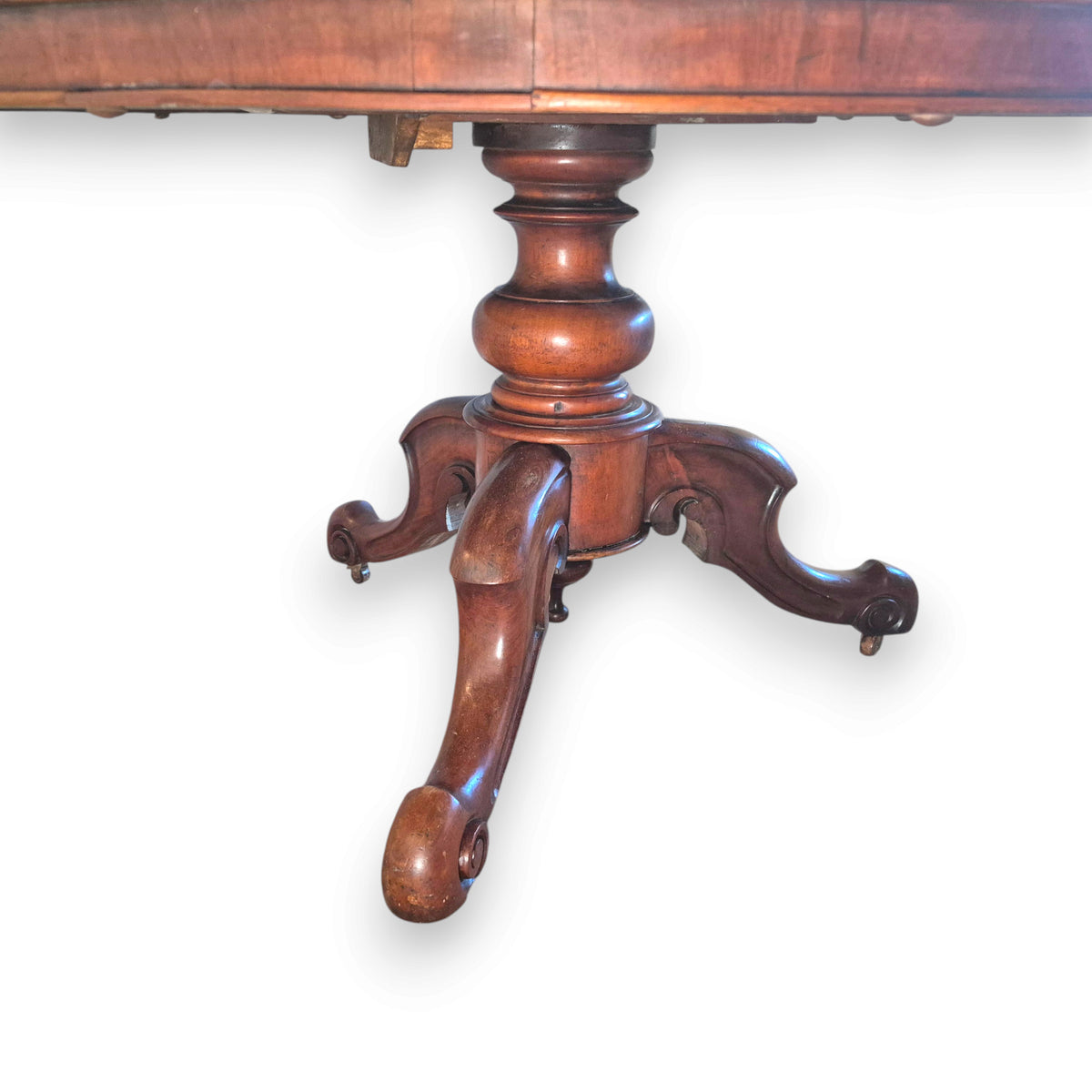 Antique Victorian Mahogany Circular Tilt-Top Breakfast Table
