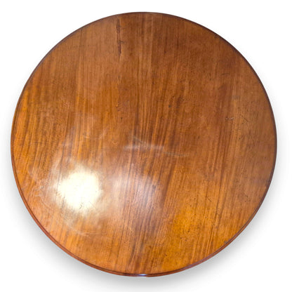 Antique Victorian Mahogany Circular Tilt-Top Breakfast Table