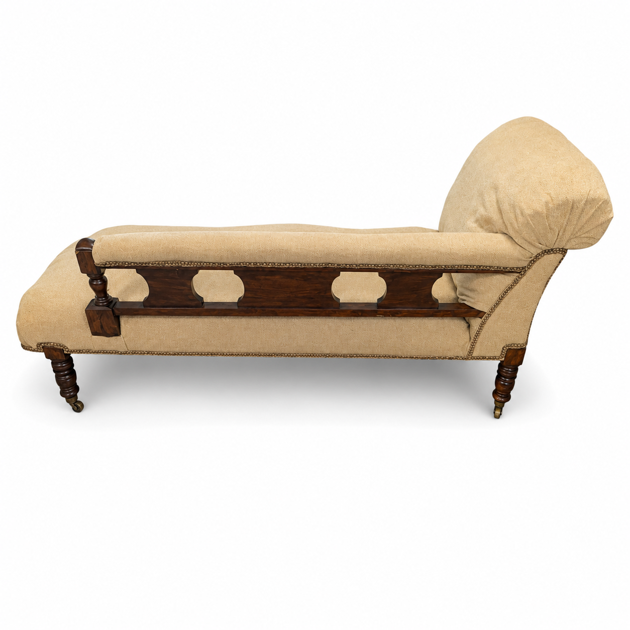 Victorian Mahogany Chaise Longue