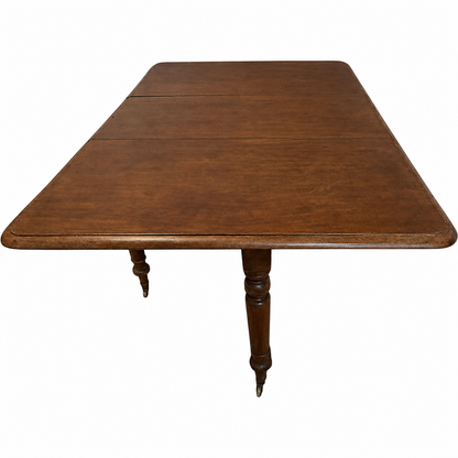 Antique Victorian Mahogany Gate Leg Drop Leaf Table