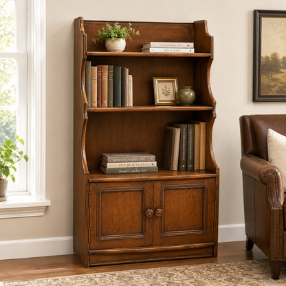 Ercol Waterfall Bookcase Cabinet