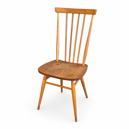 Vintage Ercol Windsor Flying Back Dining Chair – Blonde Elm & Beech