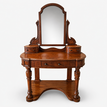 Victorian Mahogany Duchess Dressing Table With Swing Mirror