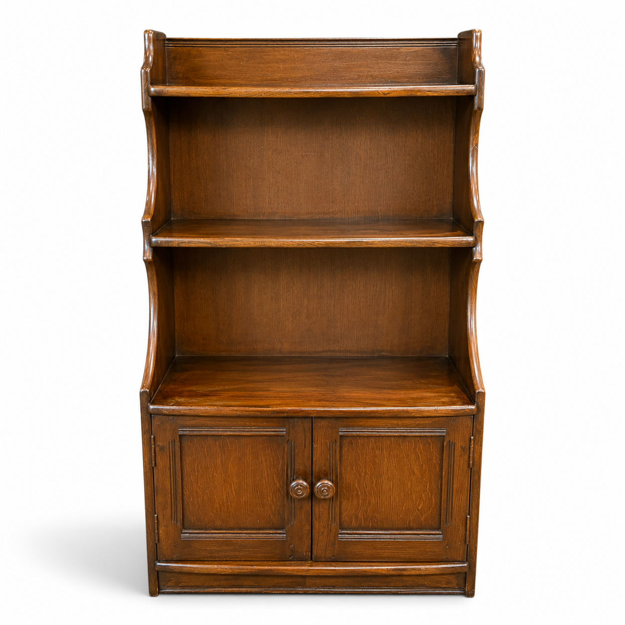 Ercol Waterfall Bookcase Cabinet