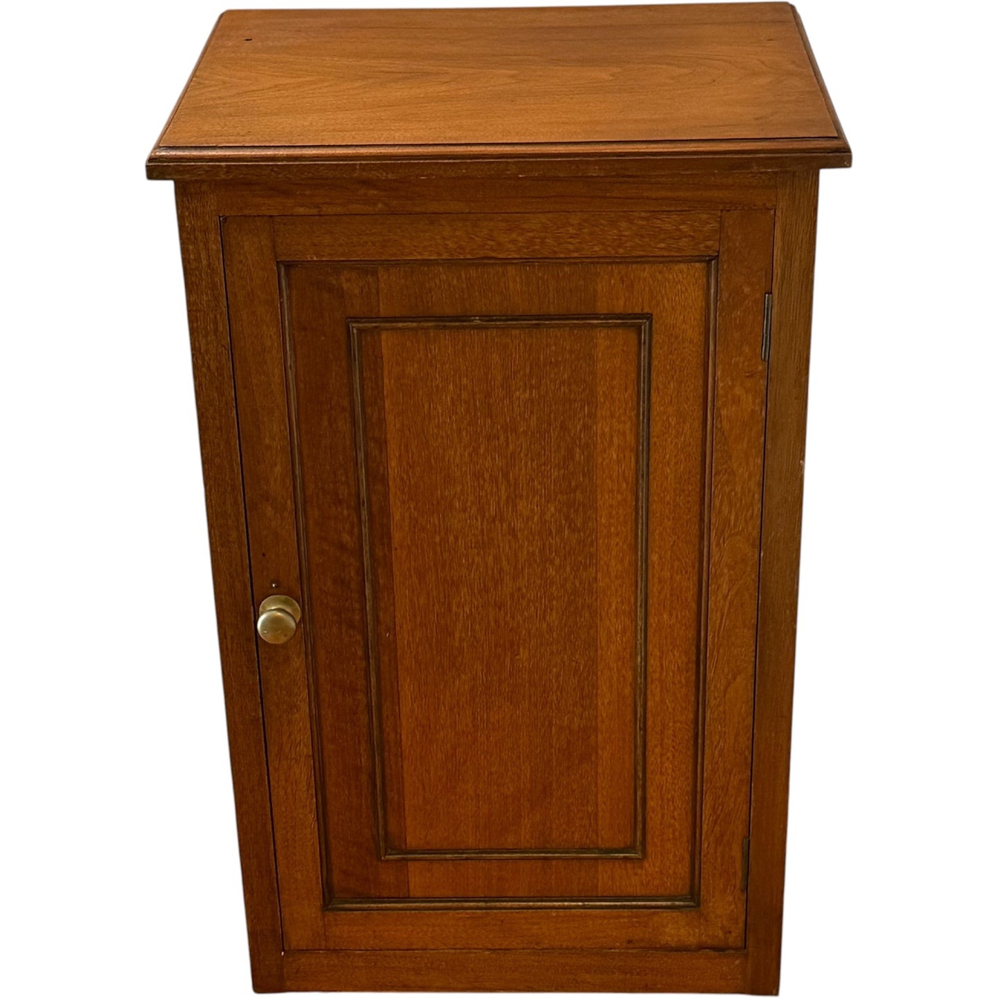 Antique Edwardian Mahogany Pot Cupboard Bedside Cabinet
