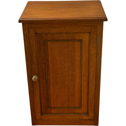 Antique Edwardian Mahogany Pot Cupboard Bedside Cabinet