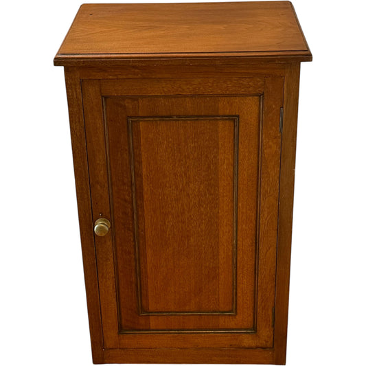 Antique Edwardian Mahogany Pot Cupboard Bedside Cabinet