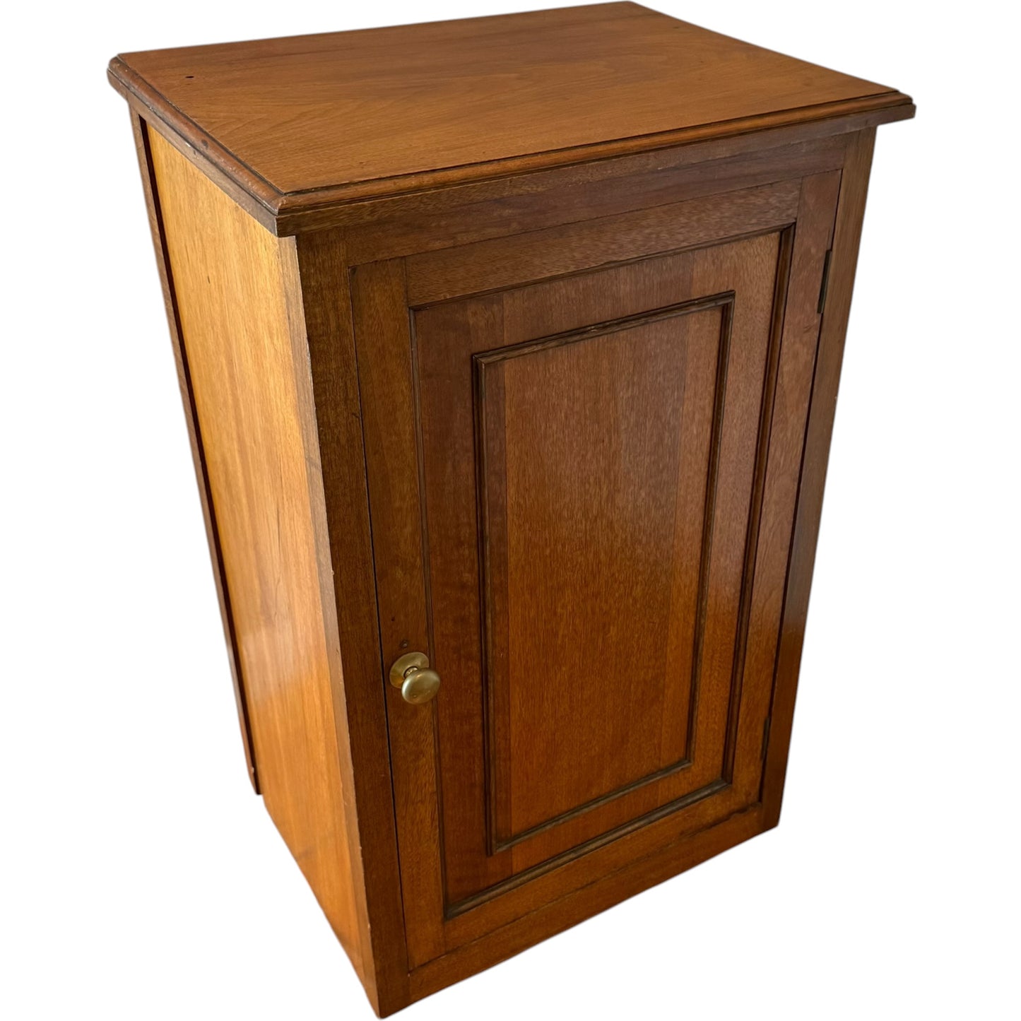 Antique Edwardian Mahogany Pot Cupboard Bedside Cabinet