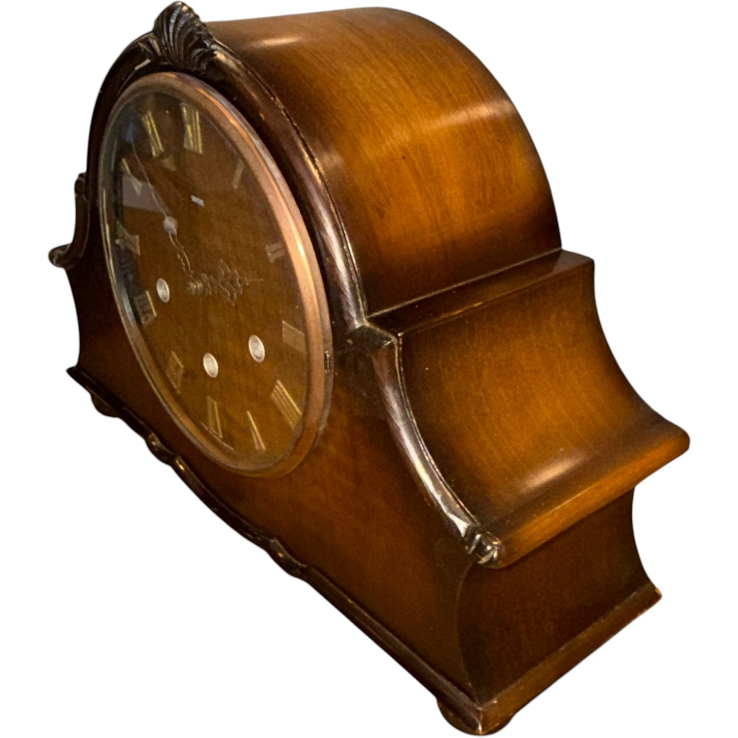 Vintage Smiths Winchester Westminster Chime Mantel Clock