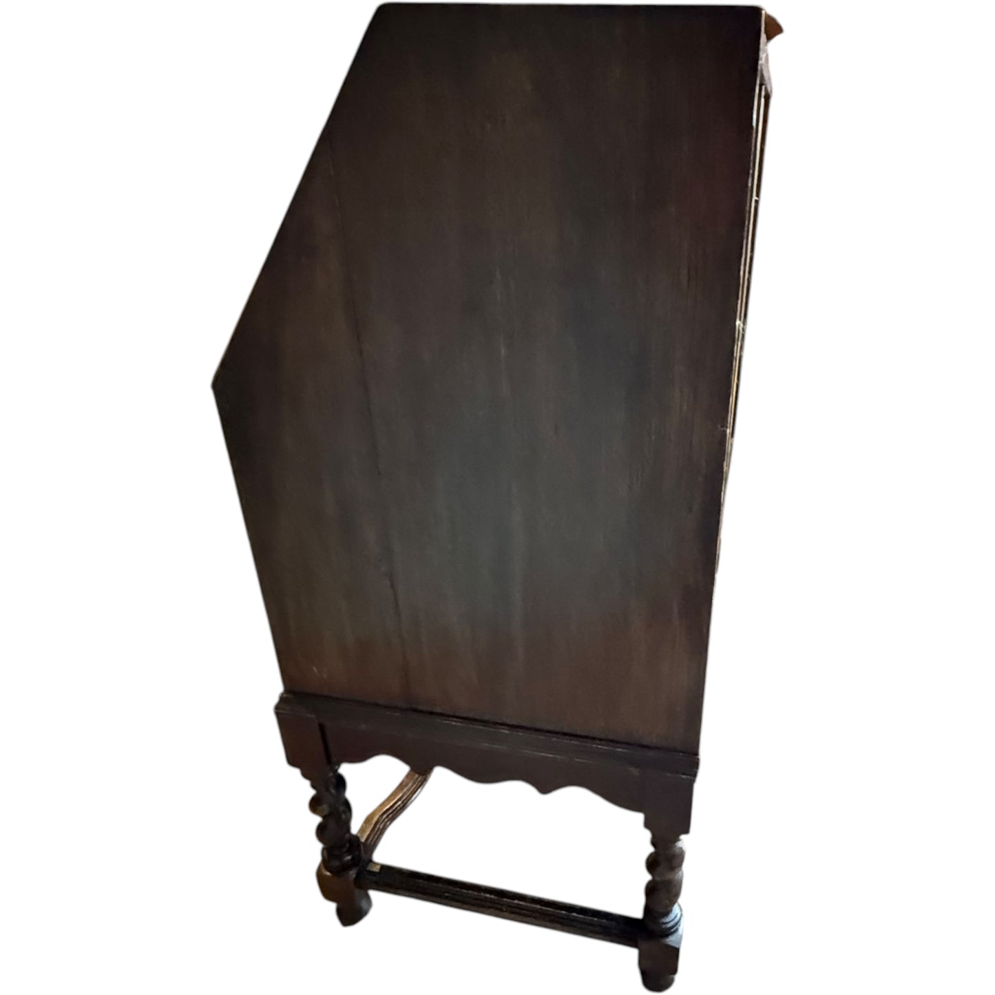 Antique Victorian Jacobean Revival Oak Bureau c.1890–1910
