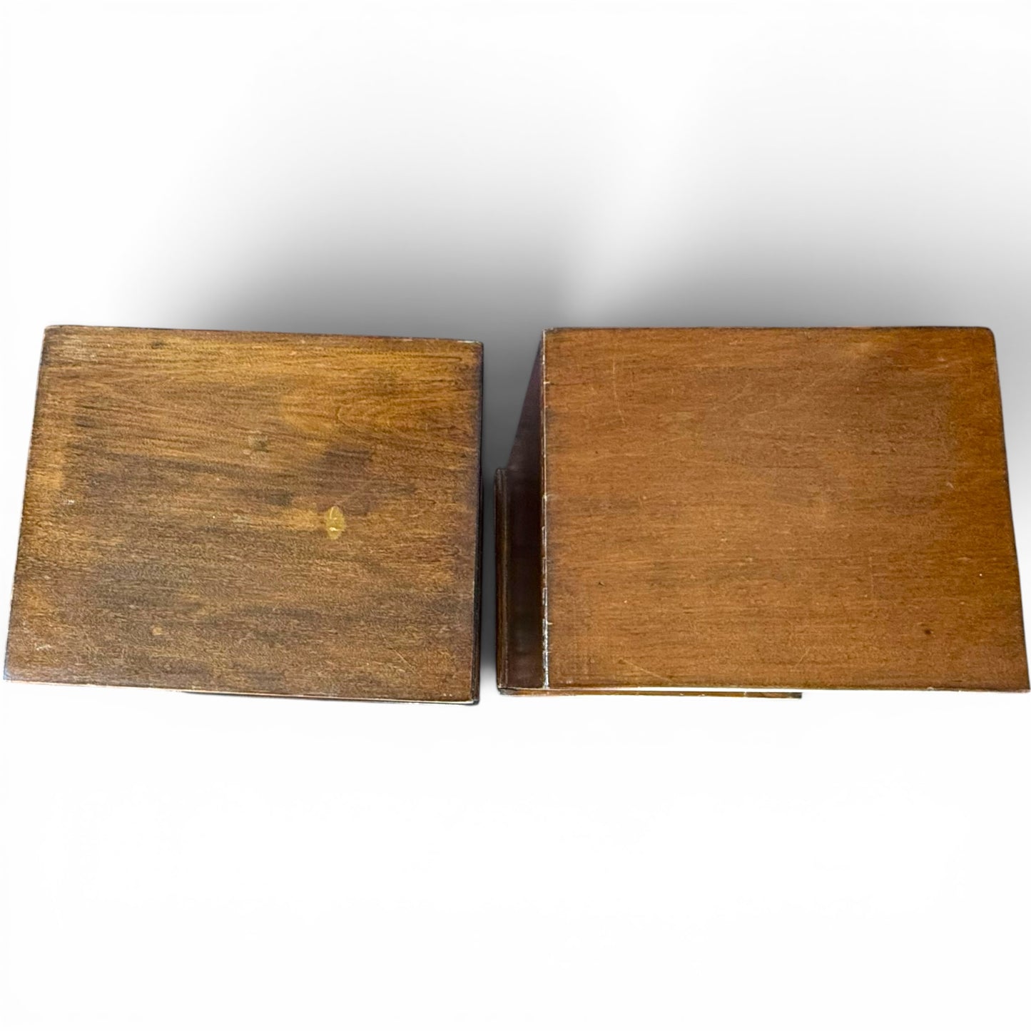 Pair of Antique Georgian Style Mahogany Bedside Tables