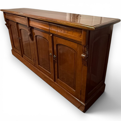 Antique Victorian Mahogany Sideboard