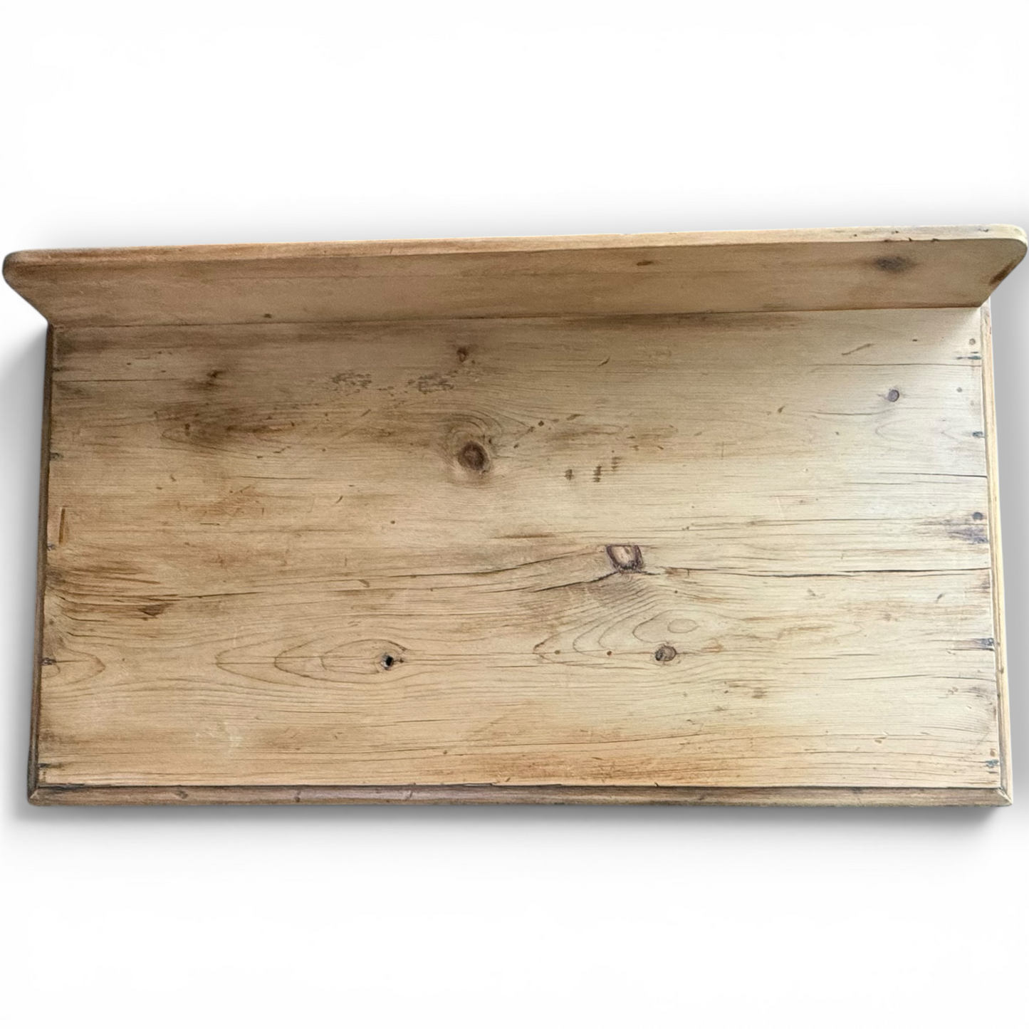 Antique Natural Waxed Pitch Pine Chest of Drawers