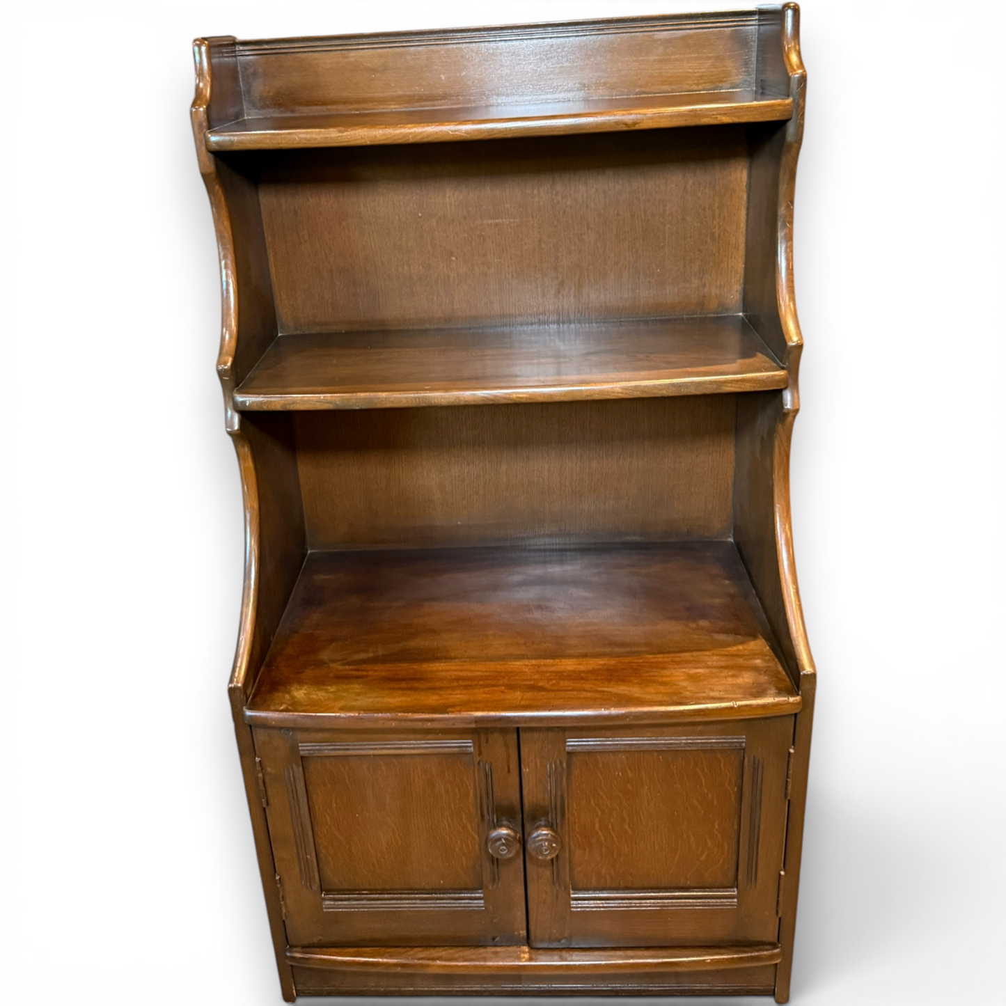 Ercol Waterfall Bookcase Cabinet