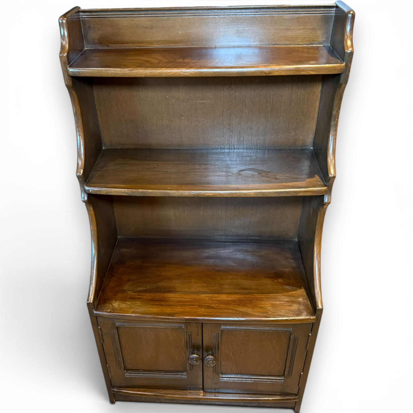 Ercol Waterfall Bookcase Cabinet