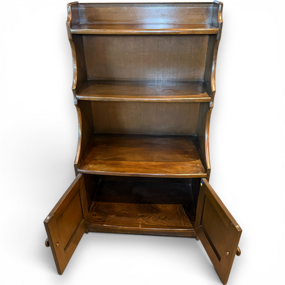 Ercol Waterfall Bookcase Cabinet
